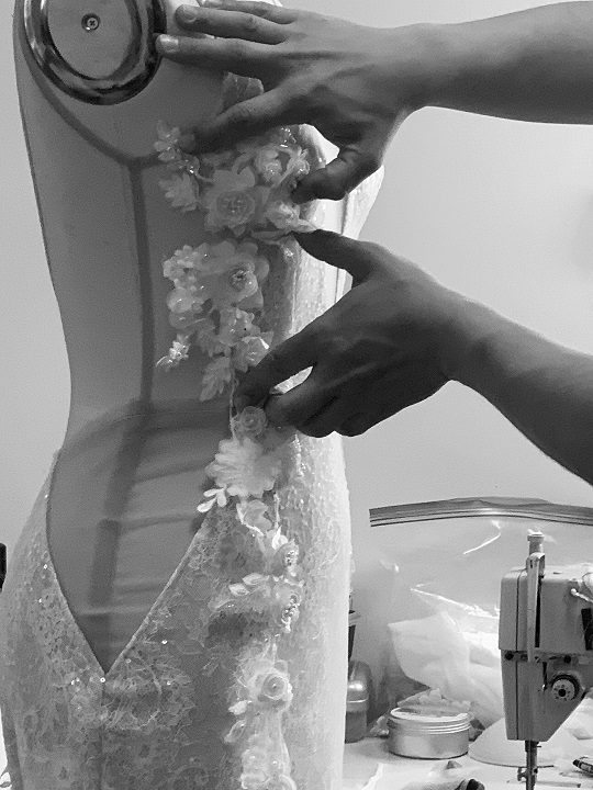 BRC22-07 Darya Wedding Dress - Wedding Atelier NYC Birenzweig